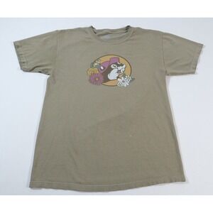 Buc-ees T-Shirt Womens Small Tan Life Is Short Take The Trip Graphic Retro